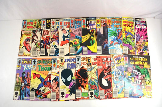 Marvel Team-Up #126-150 Incomplete Run Newsstand CPV Lot of 19 Comics VF to NM
