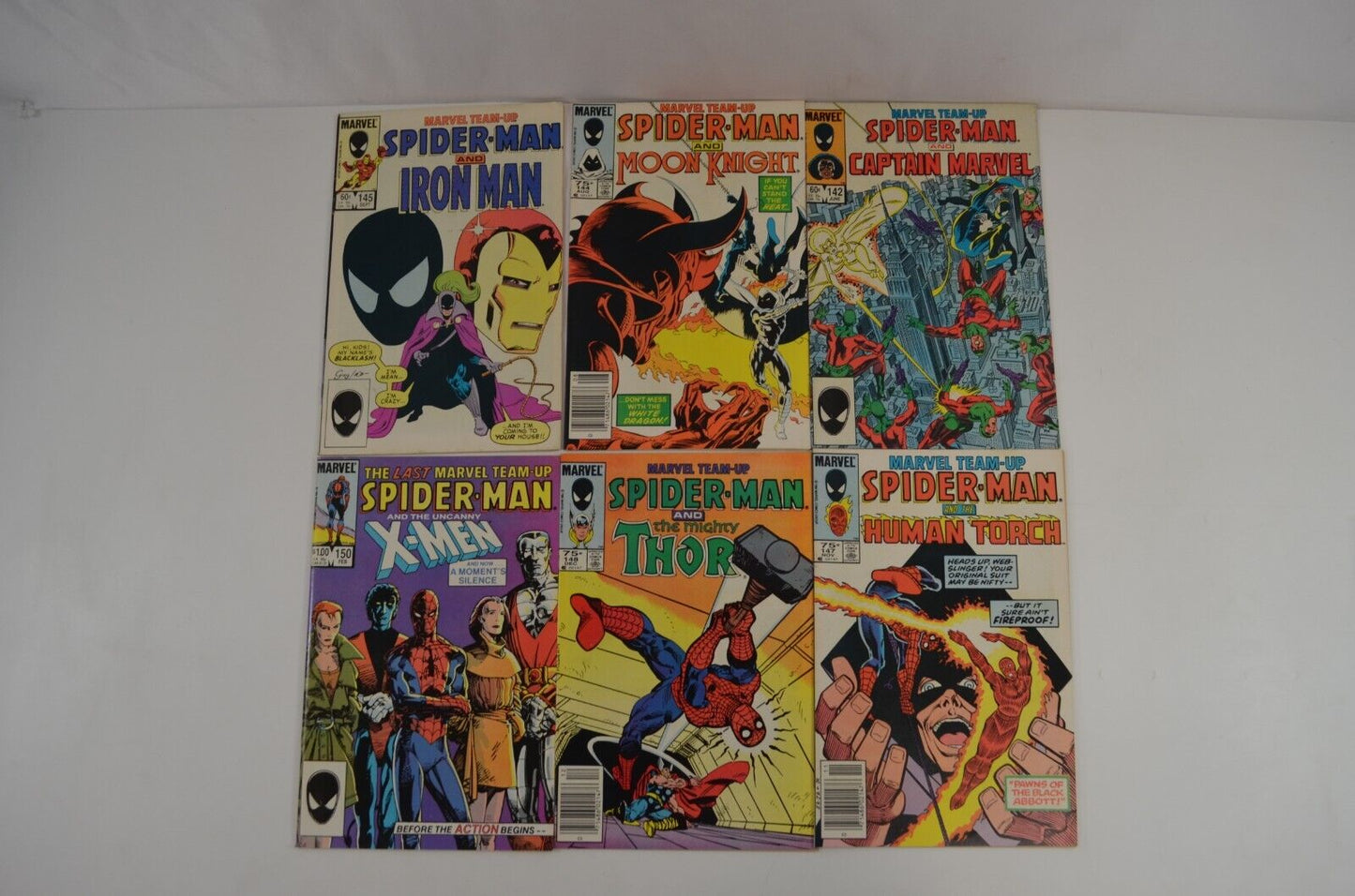 Marvel Team-Up #126-150 Incomplete Run Newsstand CPV Lot of 19 Comics VF to NM