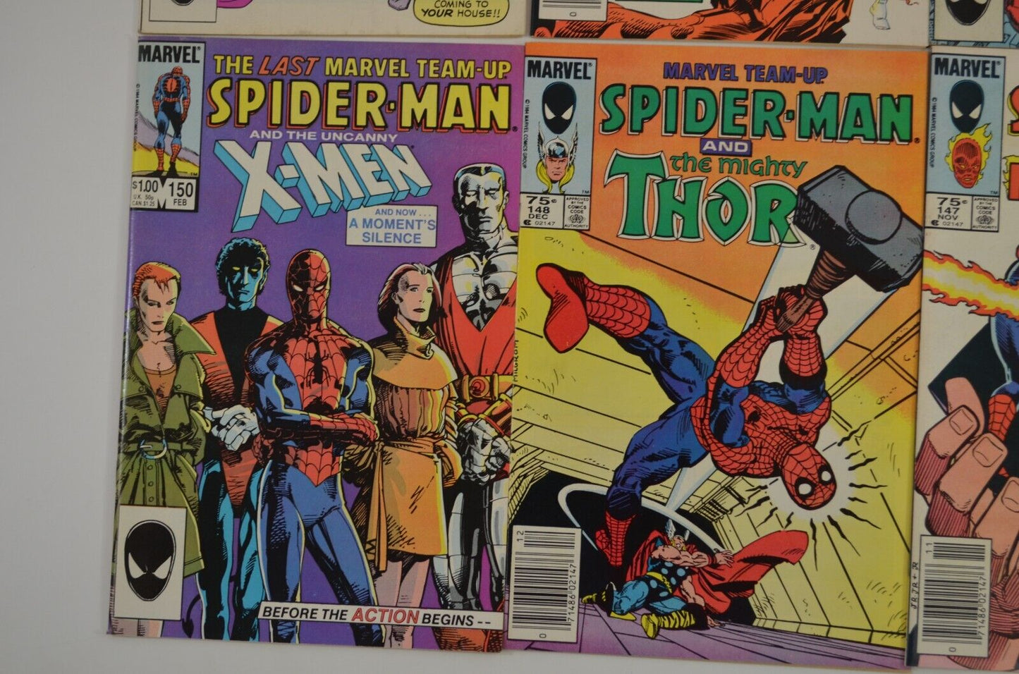 Marvel Team-Up #126-150 Incomplete Run Newsstand CPV Lot of 19 Comics VF to NM
