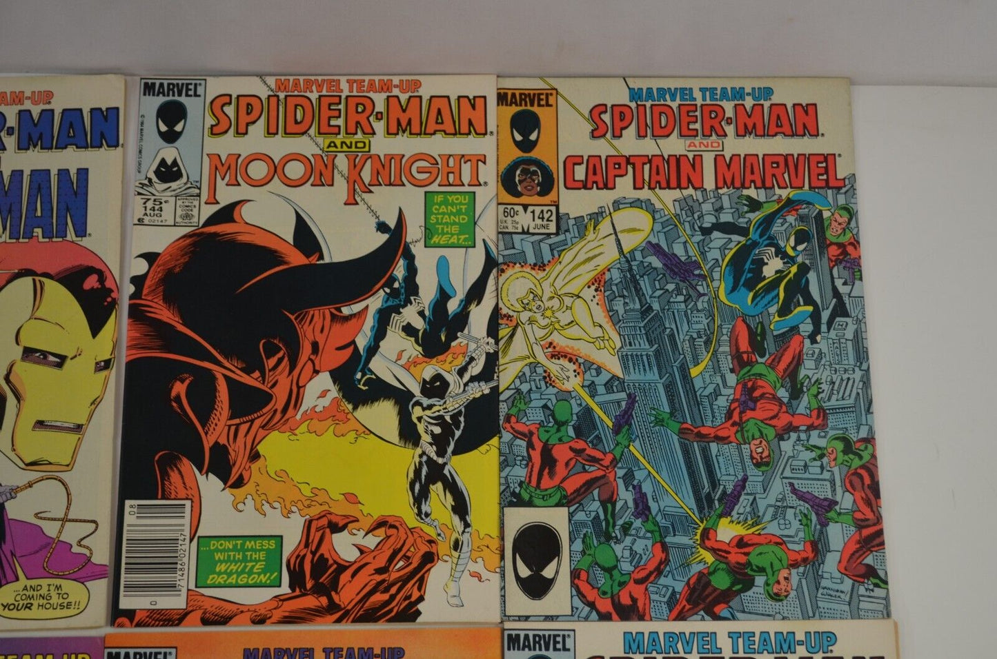 Marvel Team-Up #126-150 Incomplete Run Newsstand CPV Lot of 19 Comics VF to NM
