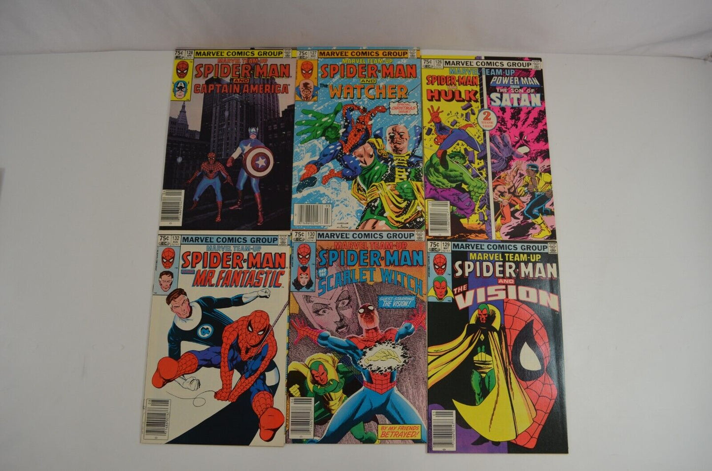 Marvel Team-Up #126-150 Incomplete Run Newsstand CPV Lot of 19 Comics VF to NM