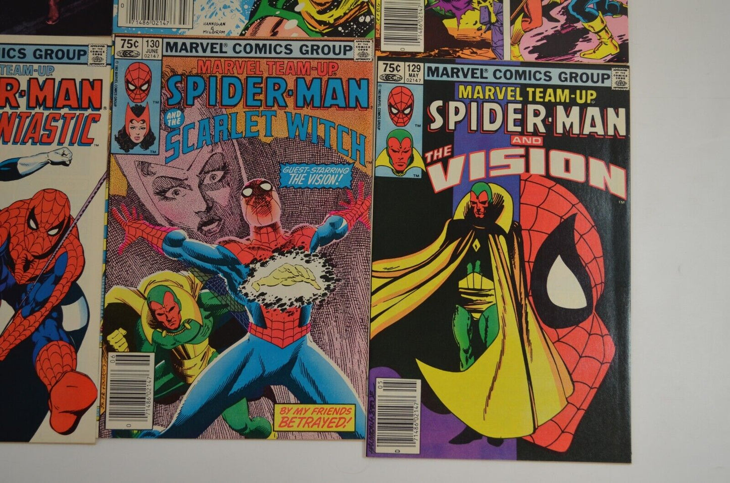 Marvel Team-Up #126-150 Incomplete Run Newsstand CPV Lot of 19 Comics VF to NM