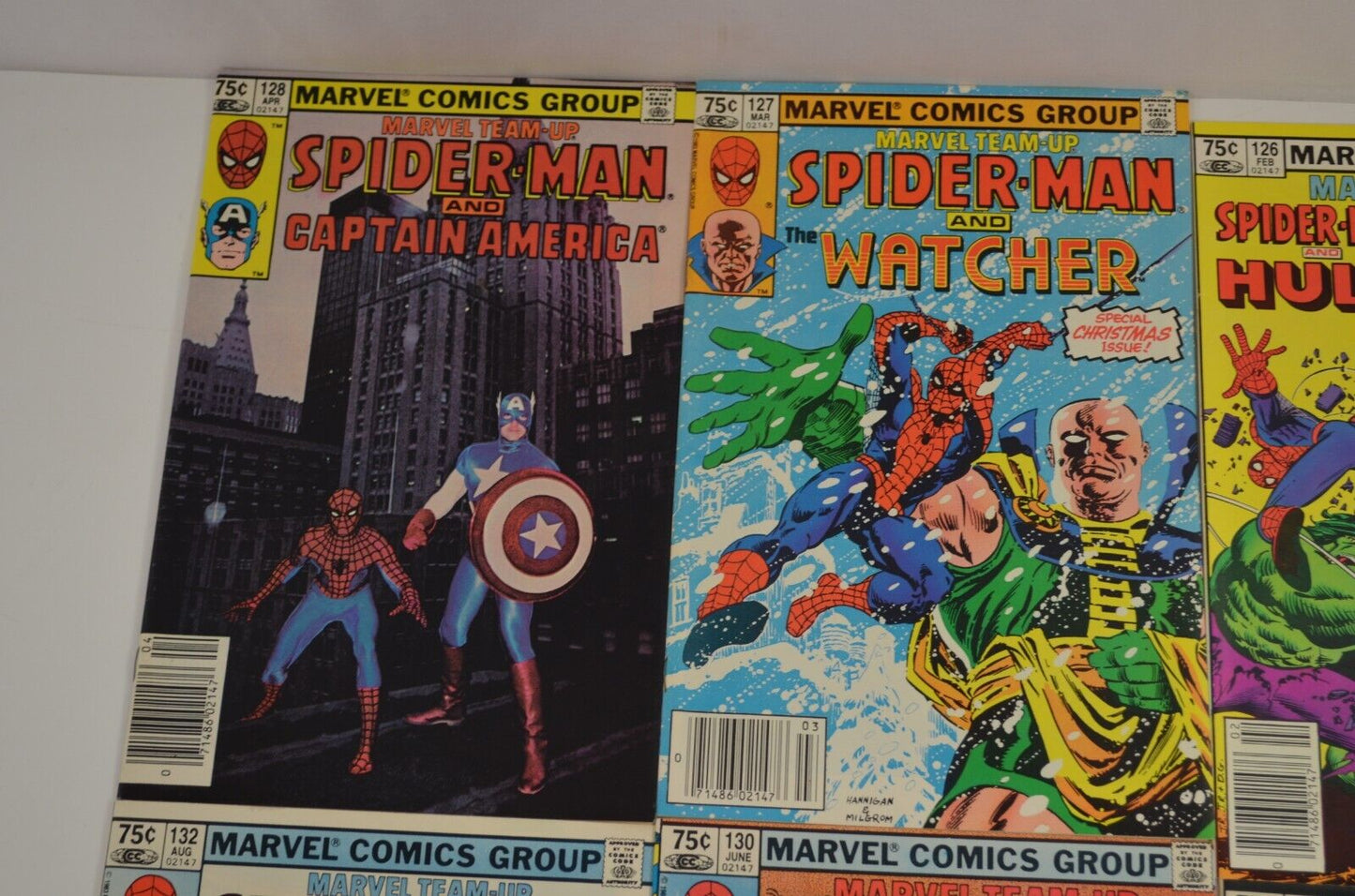 Marvel Team-Up #126-150 Incomplete Run Newsstand CPV Lot of 19 Comics VF to NM