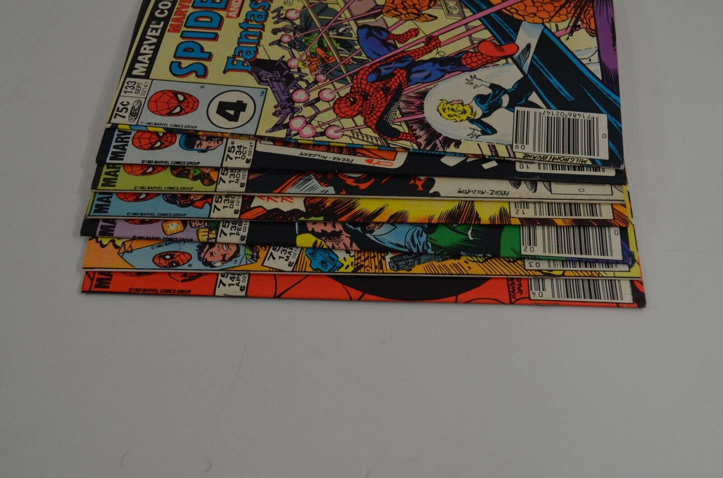 Marvel Team-Up #126-150 Incomplete Run Newsstand CPV Lot of 19 Comics VF to NM