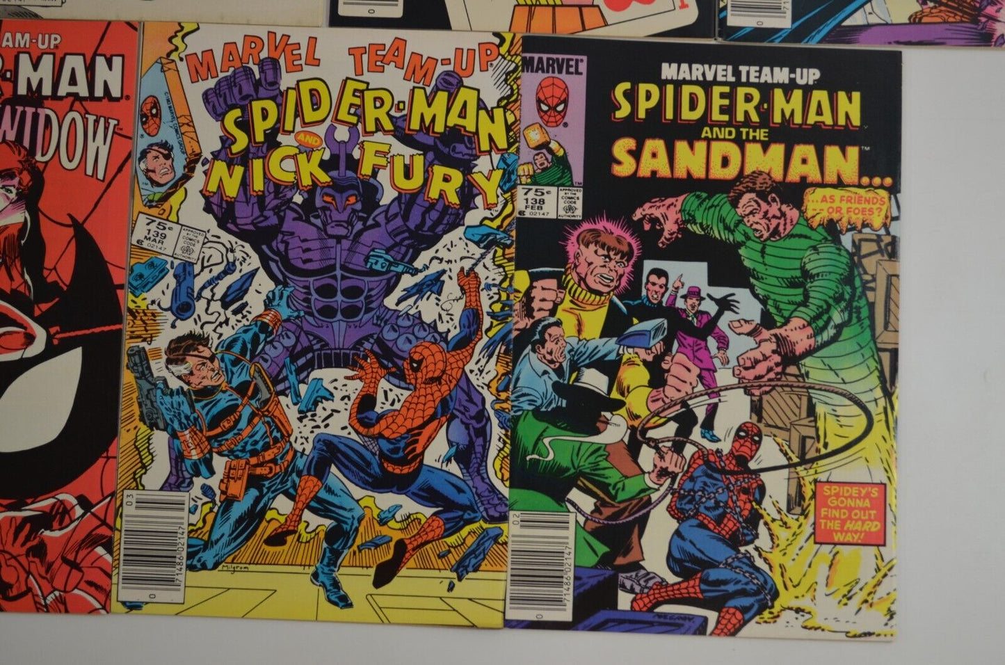 Marvel Team-Up #126-150 Incomplete Run Newsstand CPV Lot of 19 Comics VF to NM