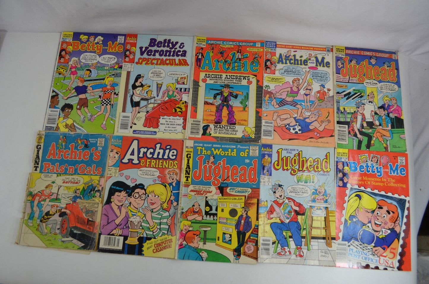 Archie Betty & Me Jughead & More (Archie, 1970s-90s) Lot of 31 Comics RIVERDALE