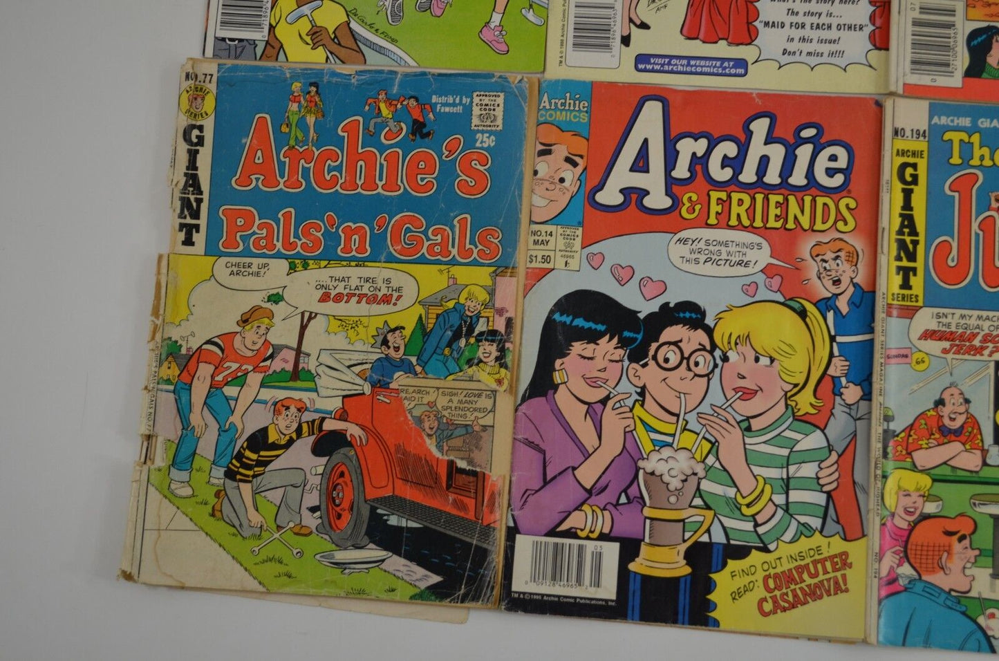 Archie Betty & Me Jughead & More (Archie, 1970s-90s) Lot of 31 Comics RIVERDALE