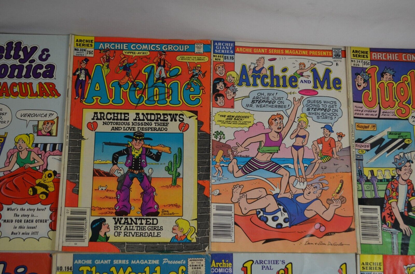 Archie Betty & Me Jughead & More (Archie, 1970s-90s) Lot of 31 Comics RIVERDALE