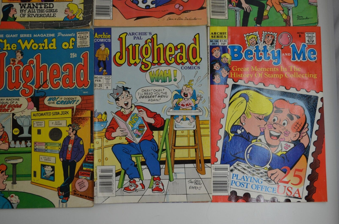 Archie Betty & Me Jughead & More (Archie, 1970s-90s) Lot of 31 Comics RIVERDALE