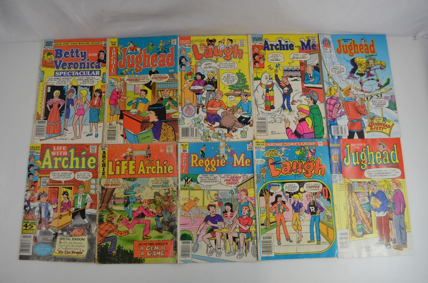 Archie Betty & Me Jughead & More (Archie, 1970s-90s) Lot of 31 Comics RIVERDALE
