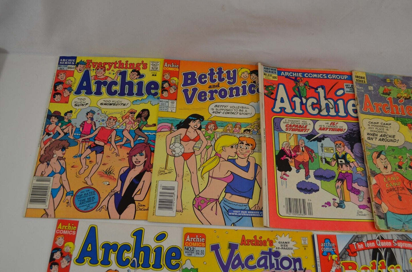 Archie Betty & Me Jughead & More (Archie, 1970s-90s) Lot of 31 Comics RIVERDALE
