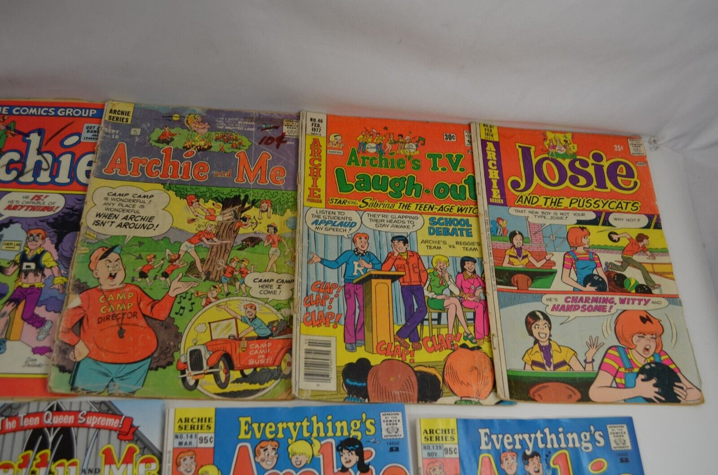 Archie Betty & Me Jughead & More (Archie, 1970s-90s) Lot of 31 Comics RIVERDALE