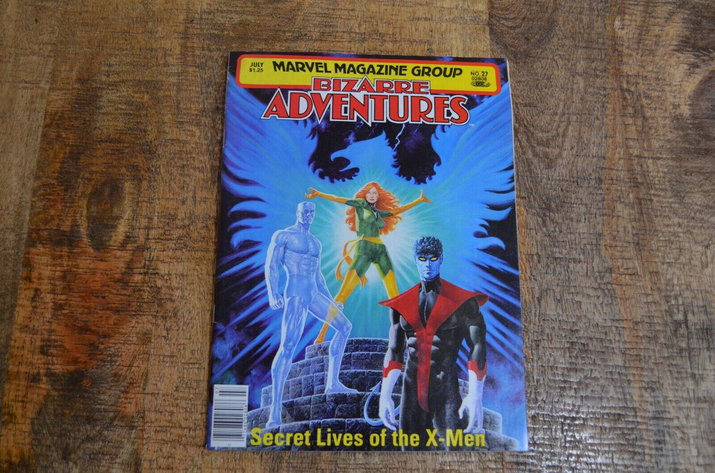 Bizarre Adventures 27 Secret Lives of the X-Men 1981 Magazine Comic VF