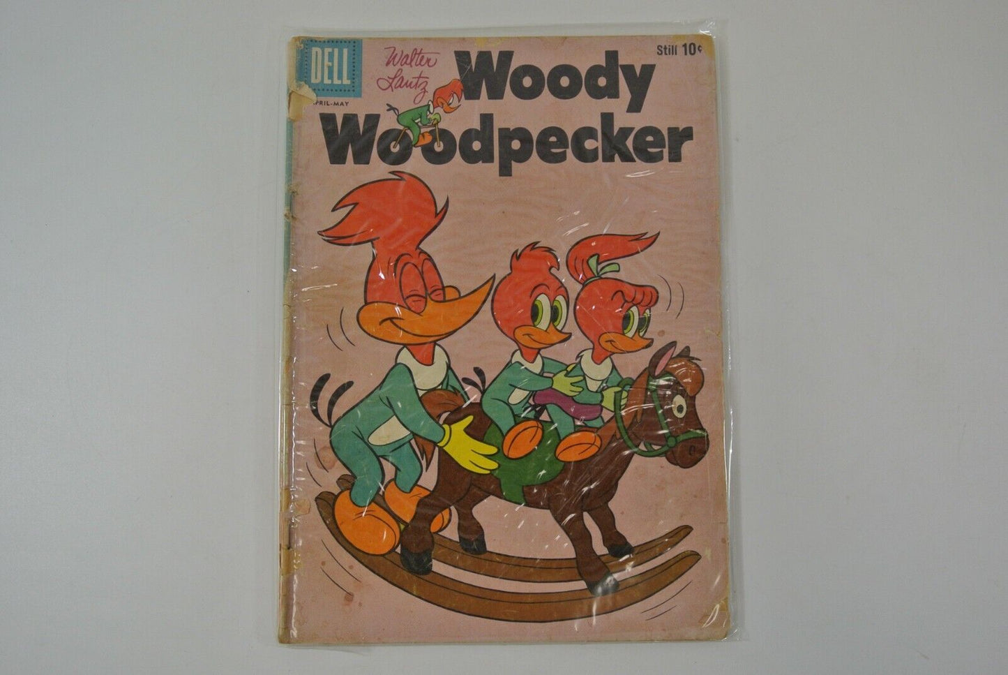 Woody Woodpecker Comics '60s Gold Key Donald Duck Jiminy Cricket Lot of 6 GD