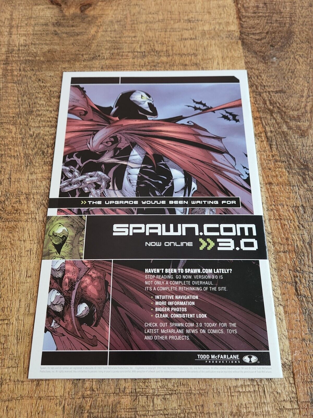 Spawn #121 Salvation Road Pt 1 December 2002 Image Comics NM- 9.2