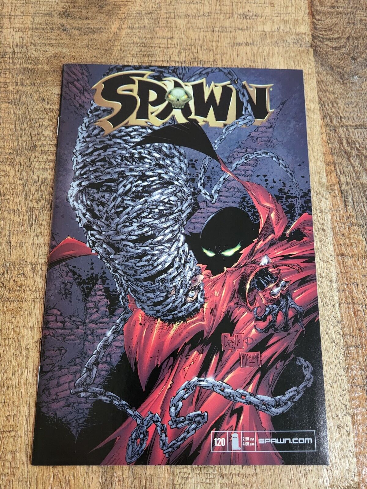 Spawn #120 A Season in Hell Pt 4 September 2002 Image Comics NM- 9.2