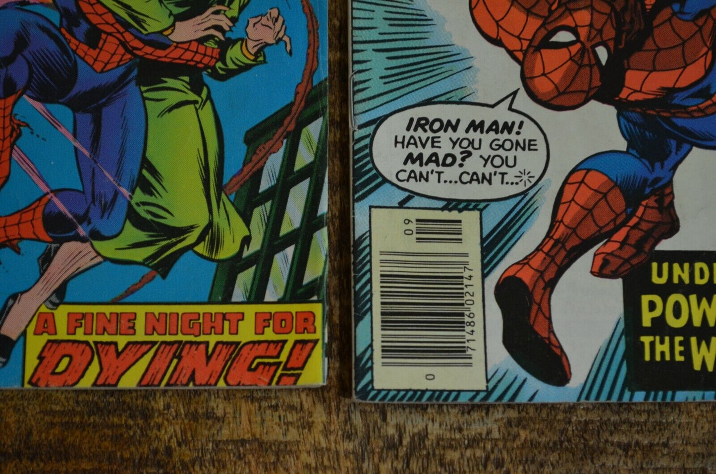 Marvel Team-Up #47 48 49 Comic Book Lot of 3 Spider-Man Thing Iron Man FN 6.0