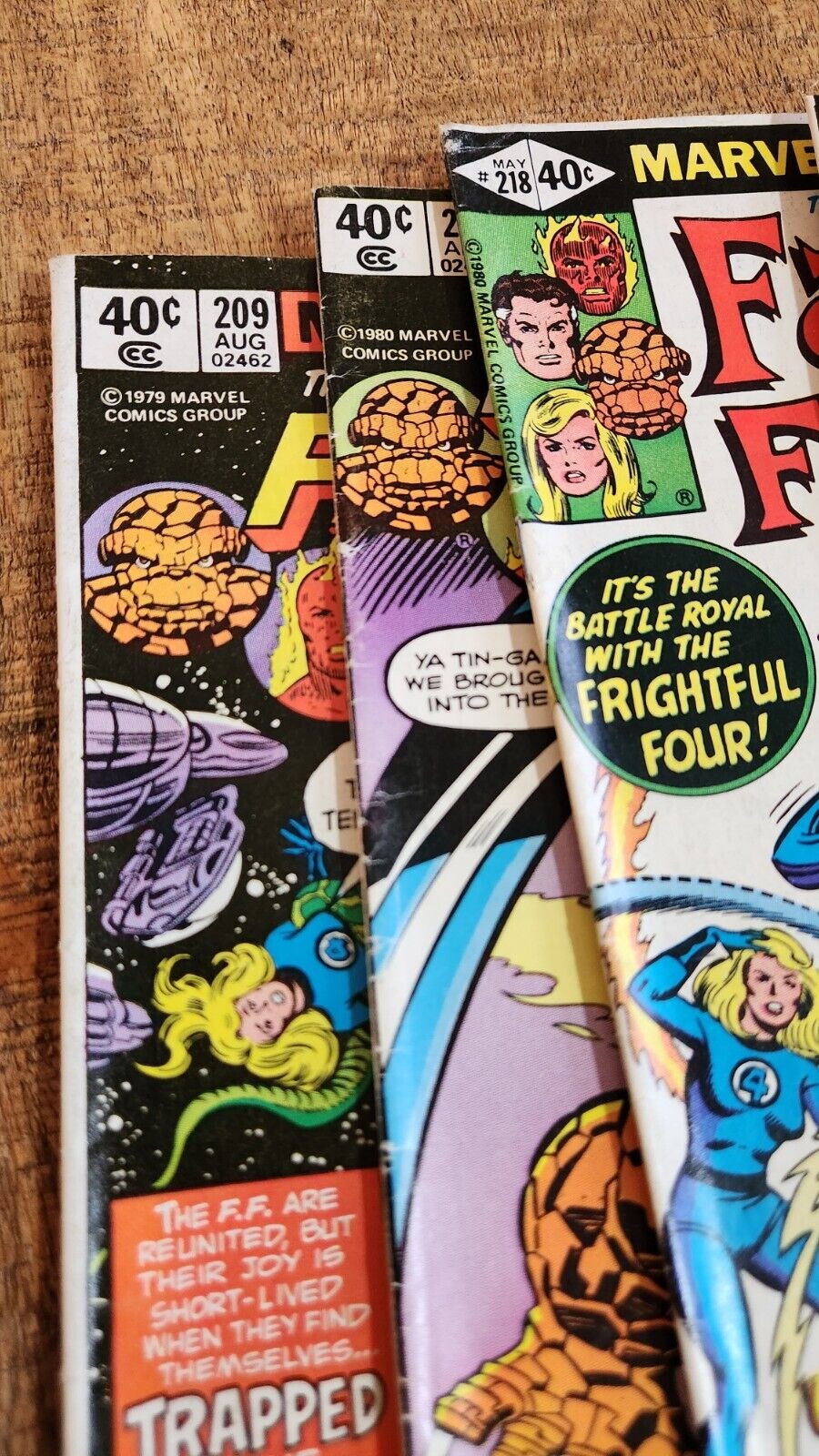 Fantastic Four #209 217 246-248 251 252-260 Annual 16 17 +more Marvel Comics Lot