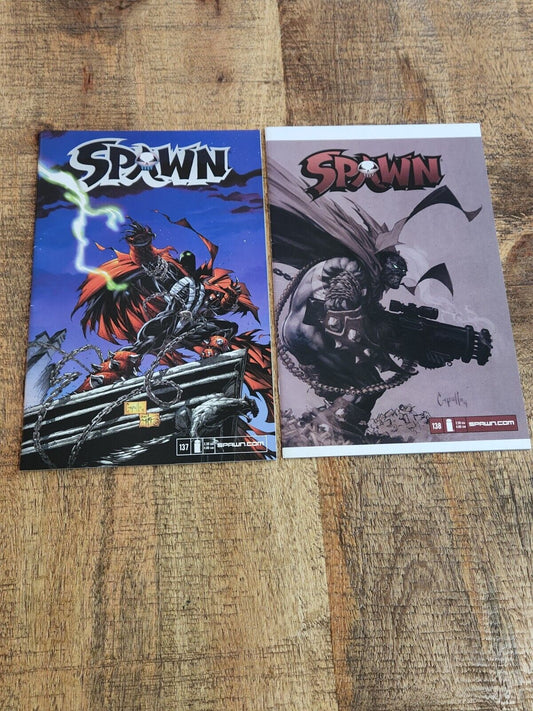 Spawn #137 138 A Thousand Clowns Pt 4 & 5 2004 Image Comics Lot of 2 VF 8.0