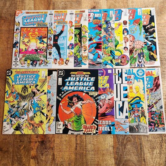 Justice League of America #208 209 230 241-243 +more Annual 2 3 DC Comics Lot