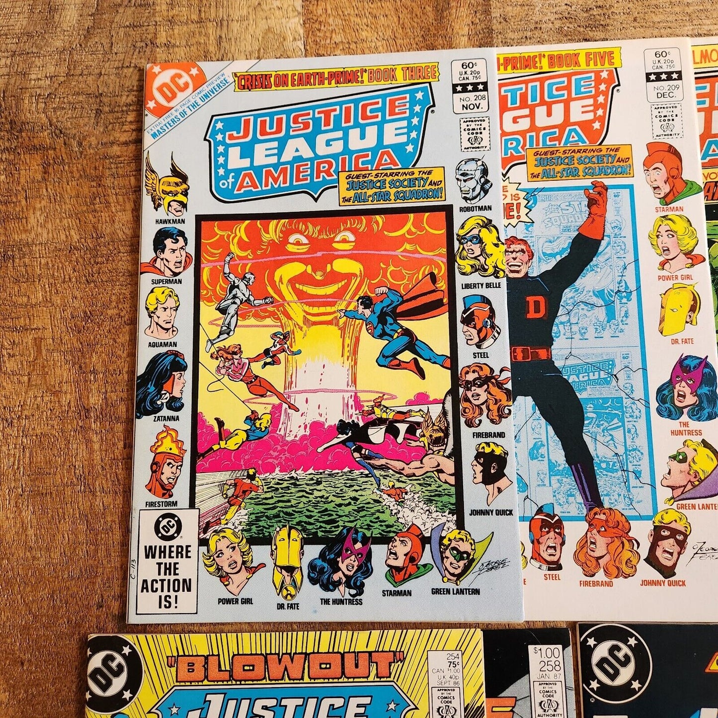 Justice League of America #208 209 230 241-243 +more Annual 2 3 DC Comics Lot