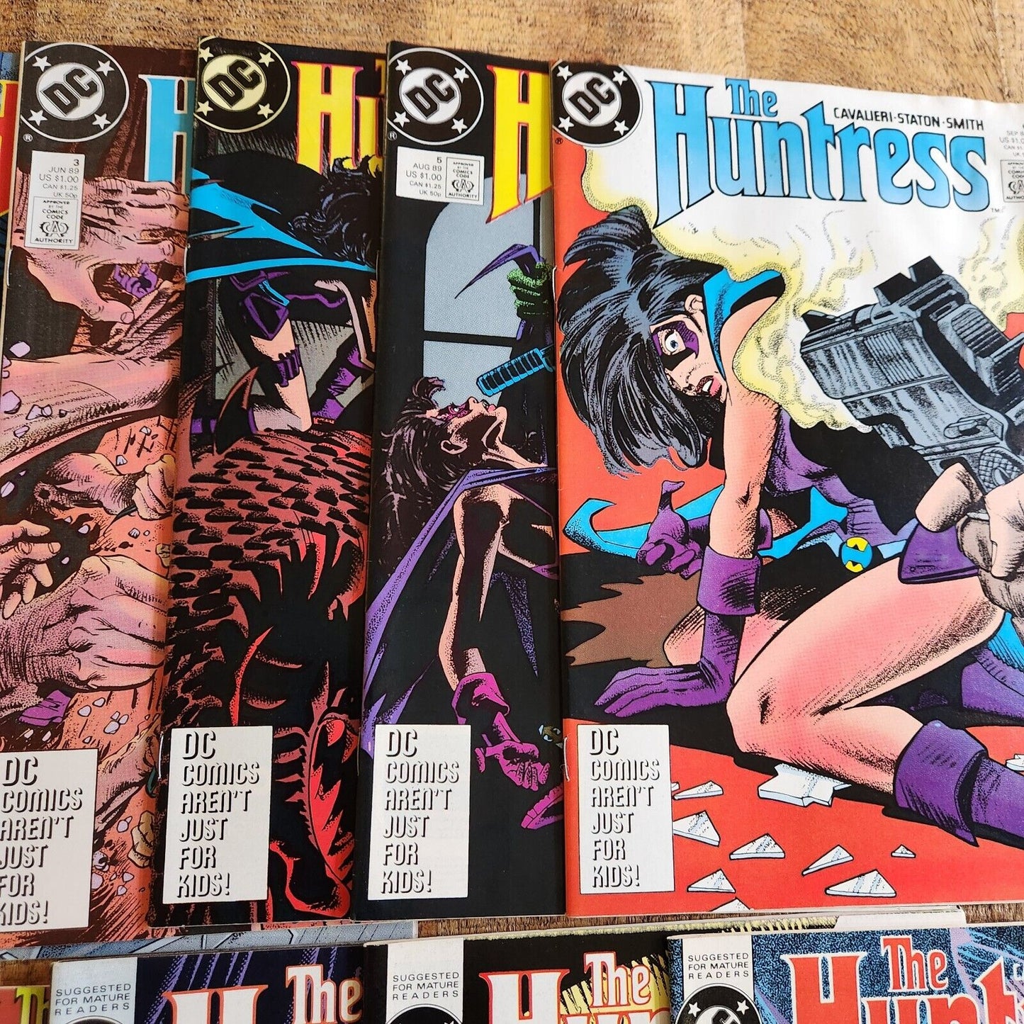 The Huntress #1-13 DC Comics Lot 1989-1990 VF/NM 9.0 Joey Cavalieri Joe Staton