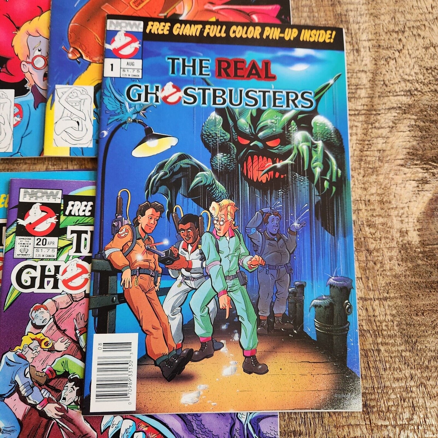 Real Ghostbusters #1-20 Now Comics 1988-1990 VF 8.5 Color Pin-Up