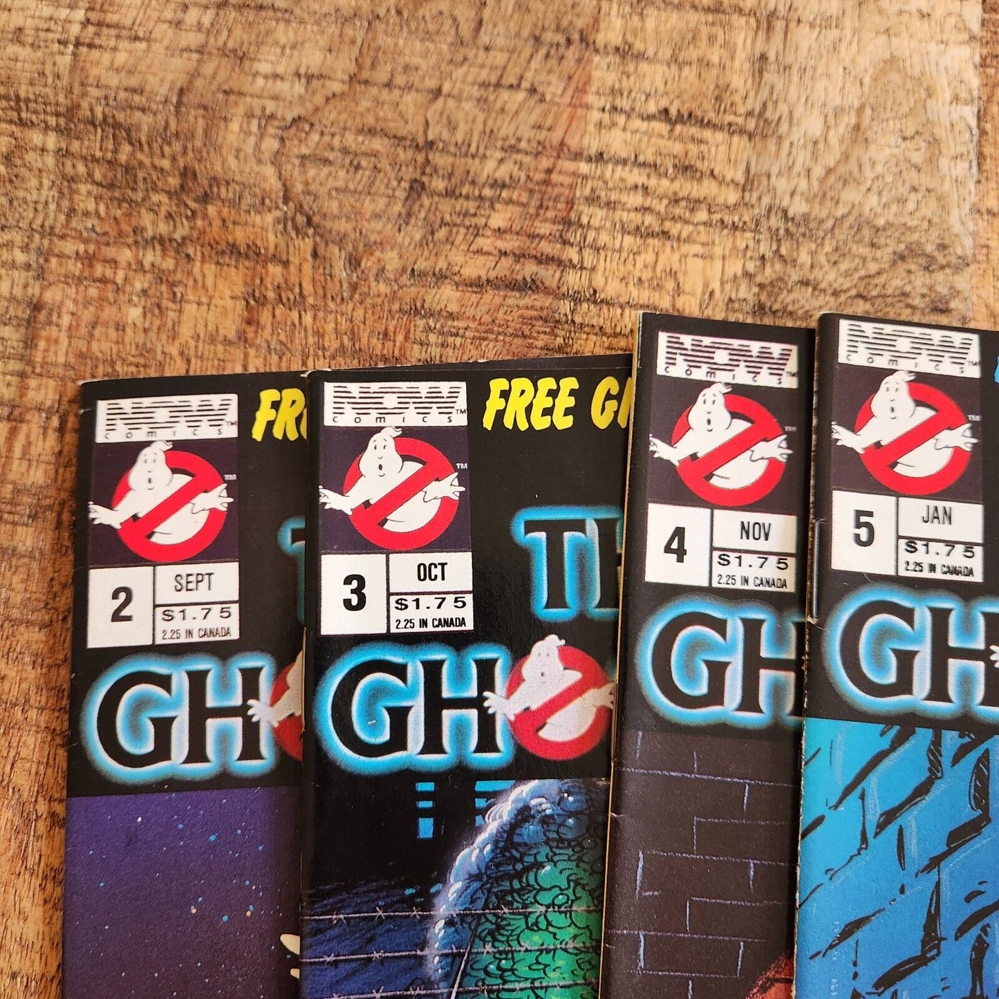 Real Ghostbusters #1-20 Now Comics 1988-1990 VF 8.5 Color Pin-Up