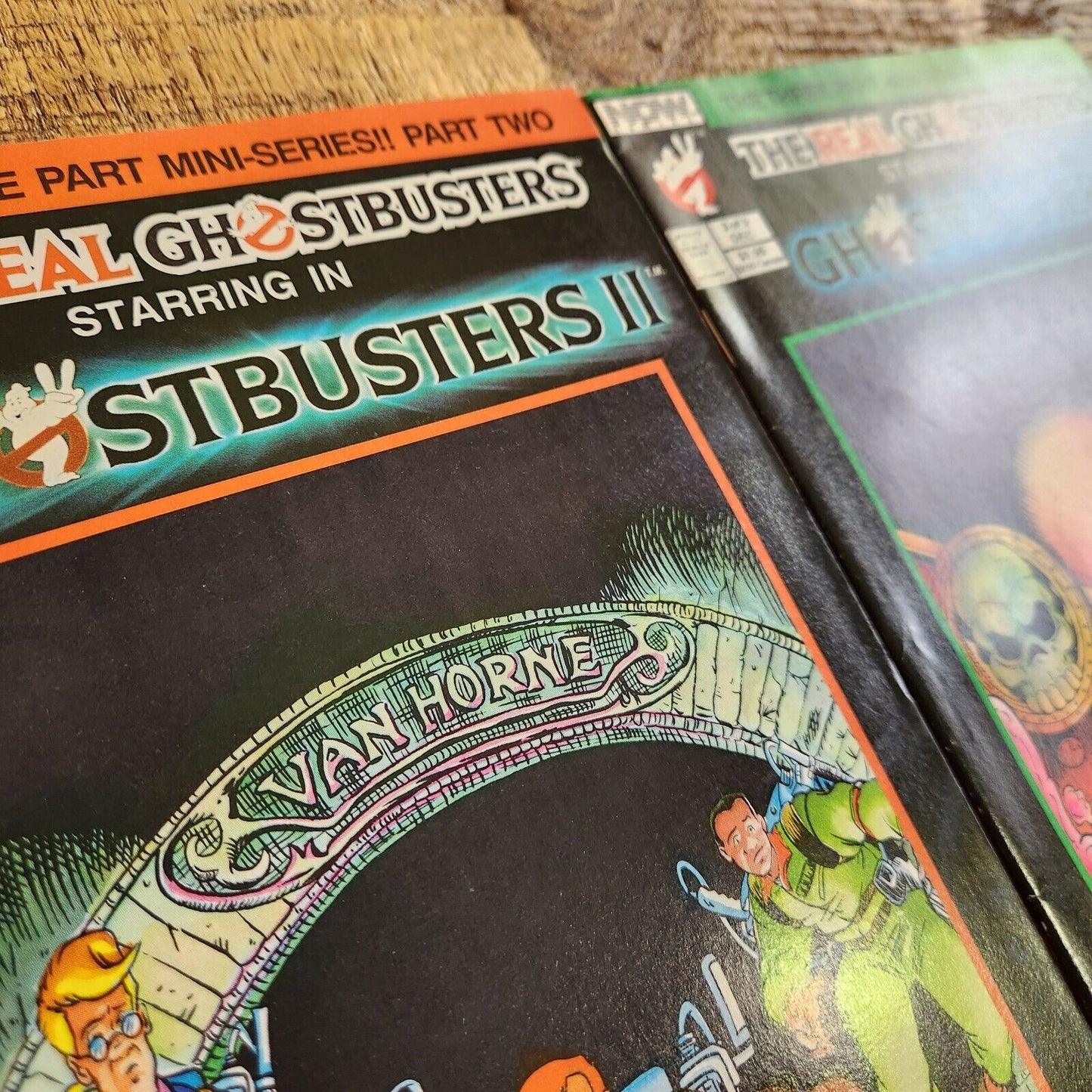 Real Ghostbusters in Ghostbusters II Mini Series #1-3 Now Comics 1989 VF 8.0