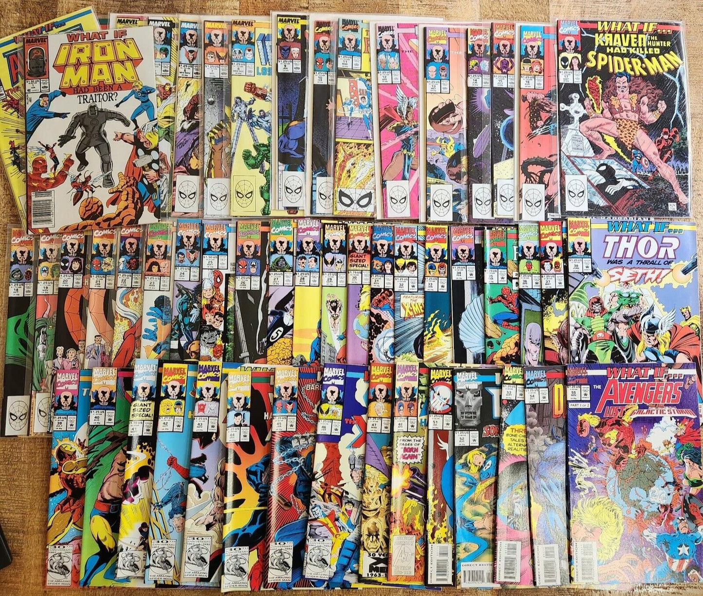 What If...? #1-48 51-55 + Special #1 Marvel Comic Book Lot of 50+ VF+ 8.5