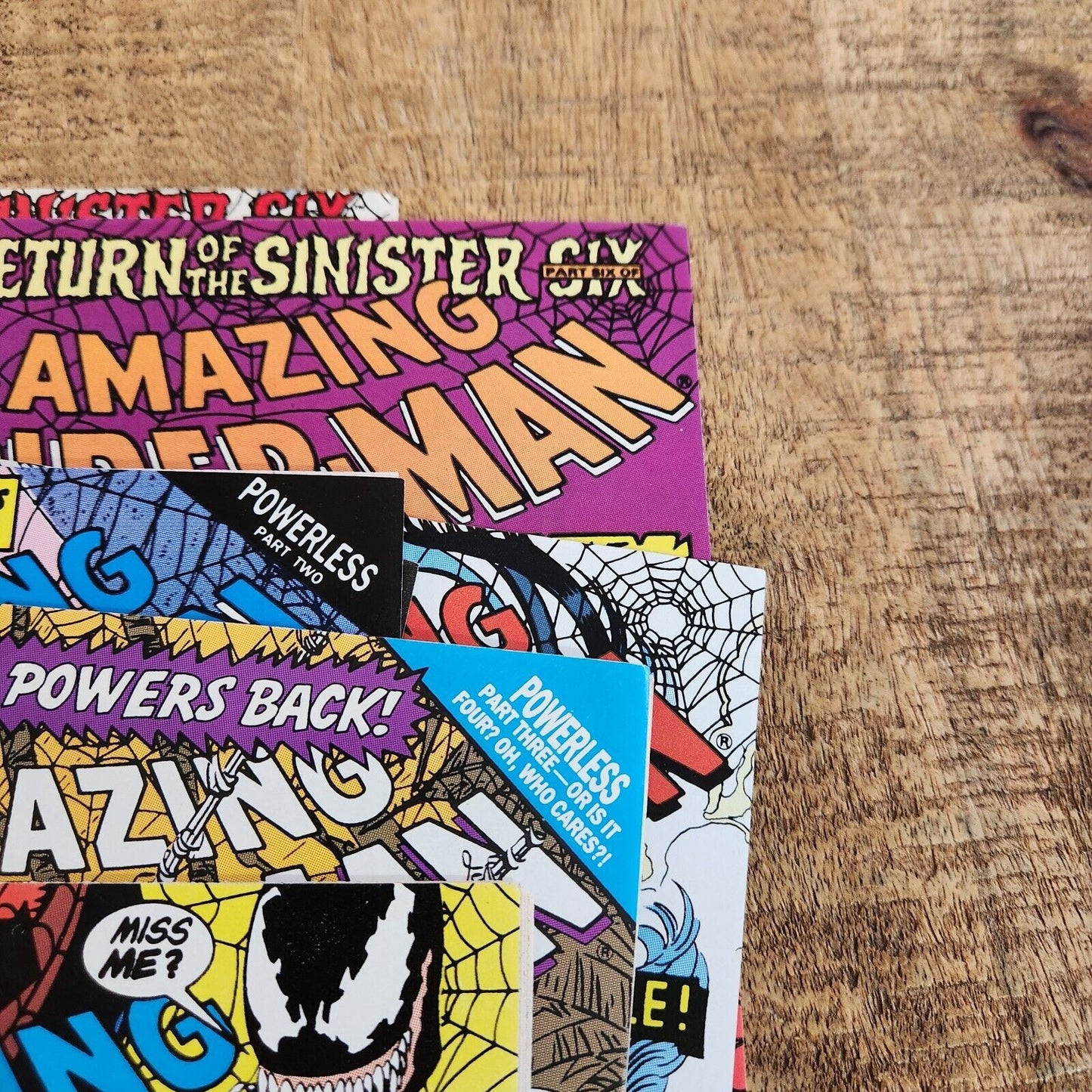 Amazing Spider-Man #338-343 345-352 Marvel Comic Book Lot of 14 NM- 9.2 Venom