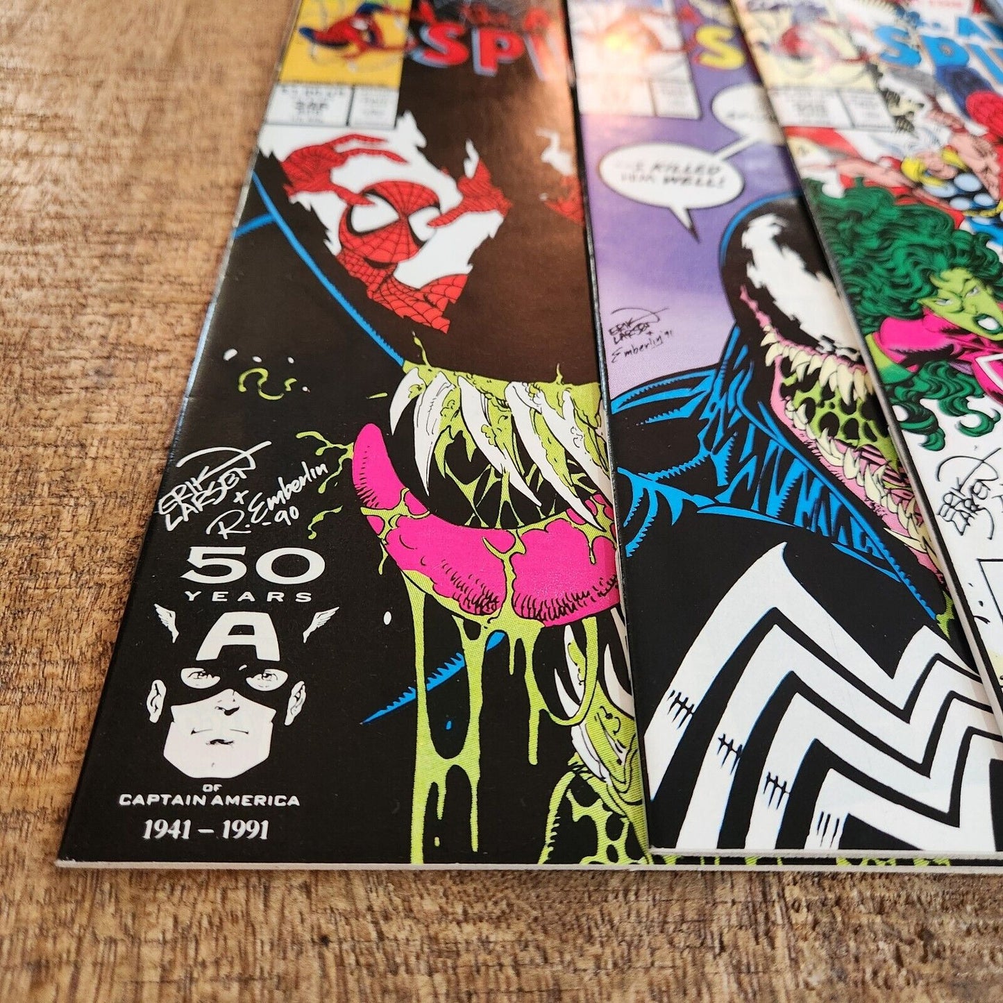 Amazing Spider-Man #338-343 345-352 Marvel Comic Book Lot of 14 NM- 9.2 Venom
