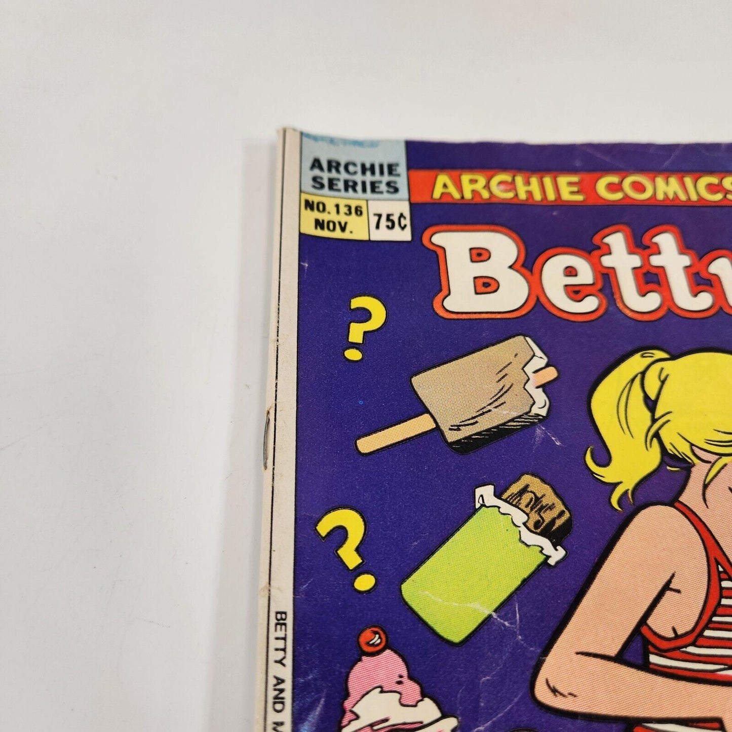 Betty and Me #136 Archie Comics Group Controversial Diet Cover 1983 Newsstand VG