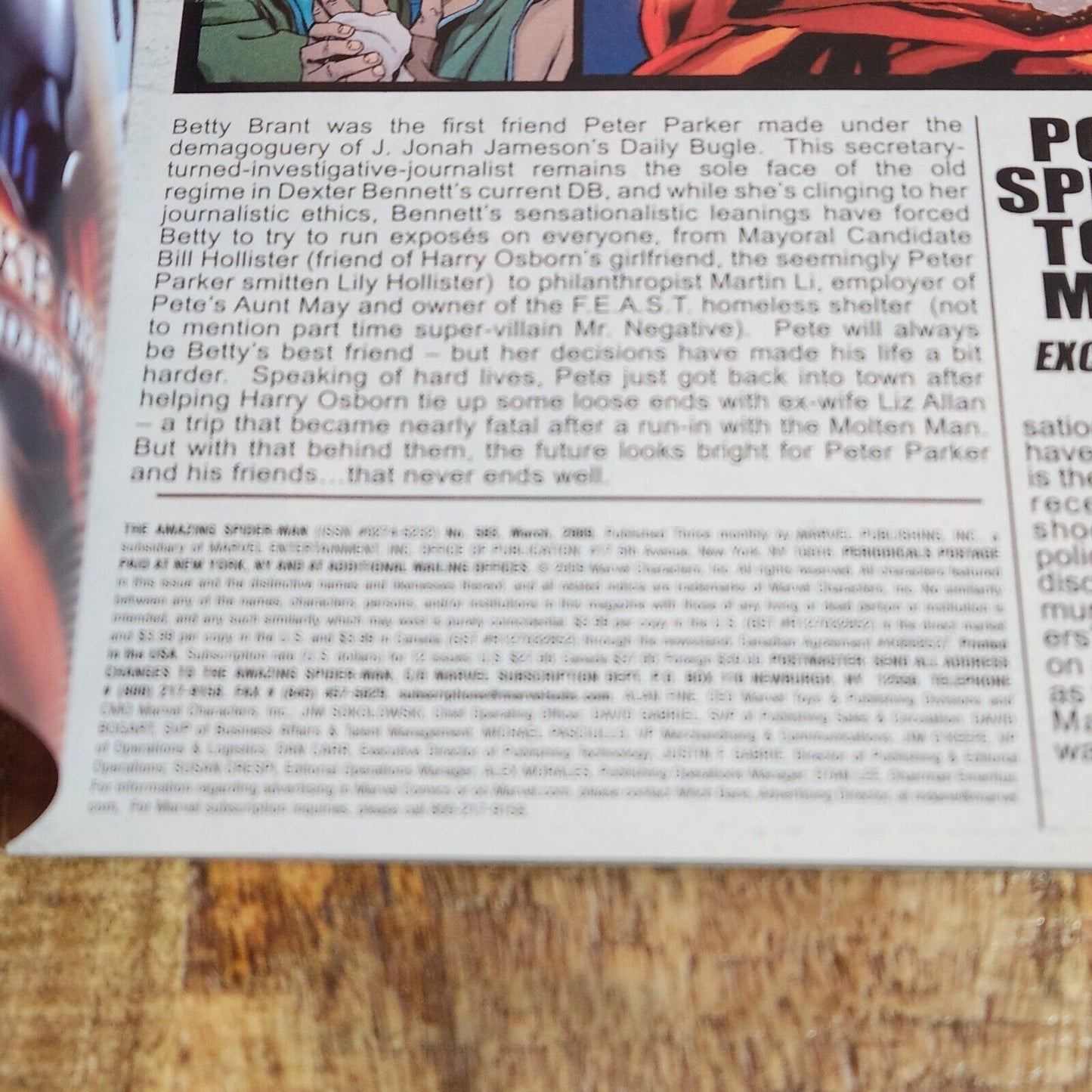 Amazing Spider-Man #583 Inauguration Day Variant Obama 1st Printing VF/NM 9.0