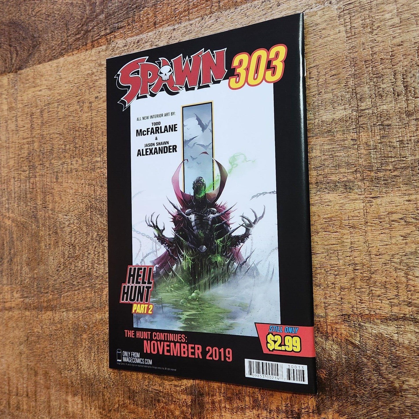 Spawn #300 Amazing Spider-Man #300 Homage Cover Image Comics 2019 NM 9.4