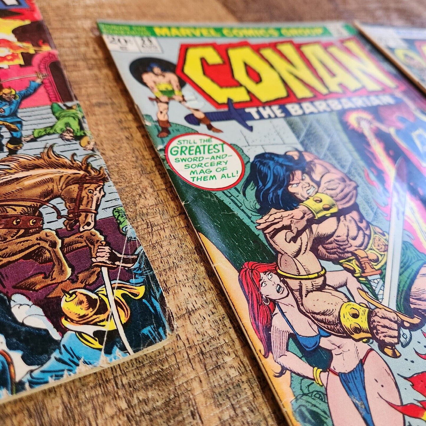 Conan the Barbarian #15 21 25 26 29 31 36 37 39 43 Marvel Comics Bronze Age Lot