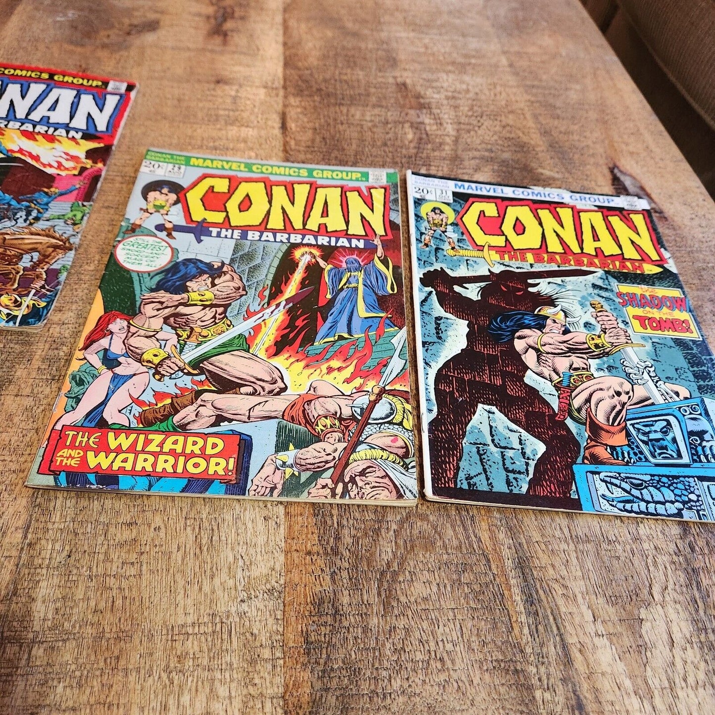 Conan the Barbarian #15 21 25 26 29 31 36 37 39 43 Marvel Comics Bronze Age Lot