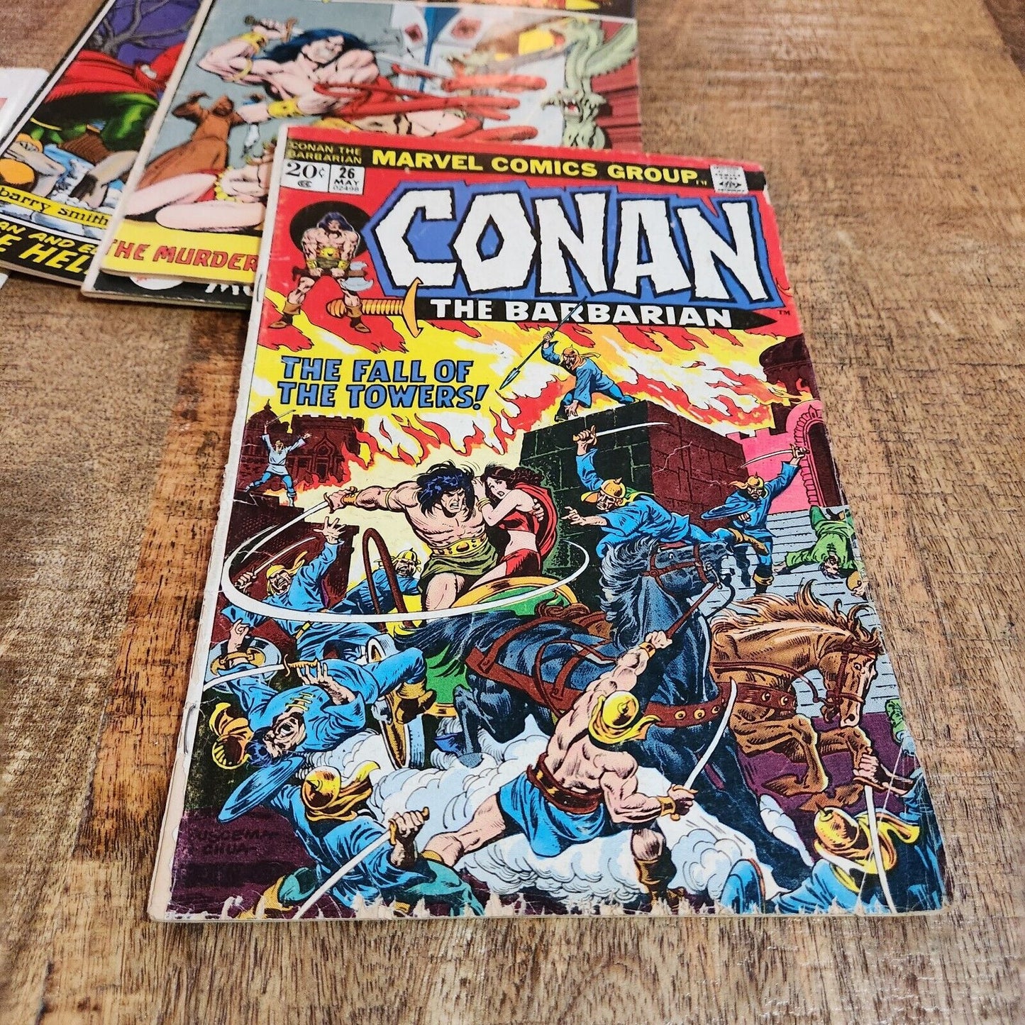 Conan the Barbarian #15 21 25 26 29 31 36 37 39 43 Marvel Comics Bronze Age Lot