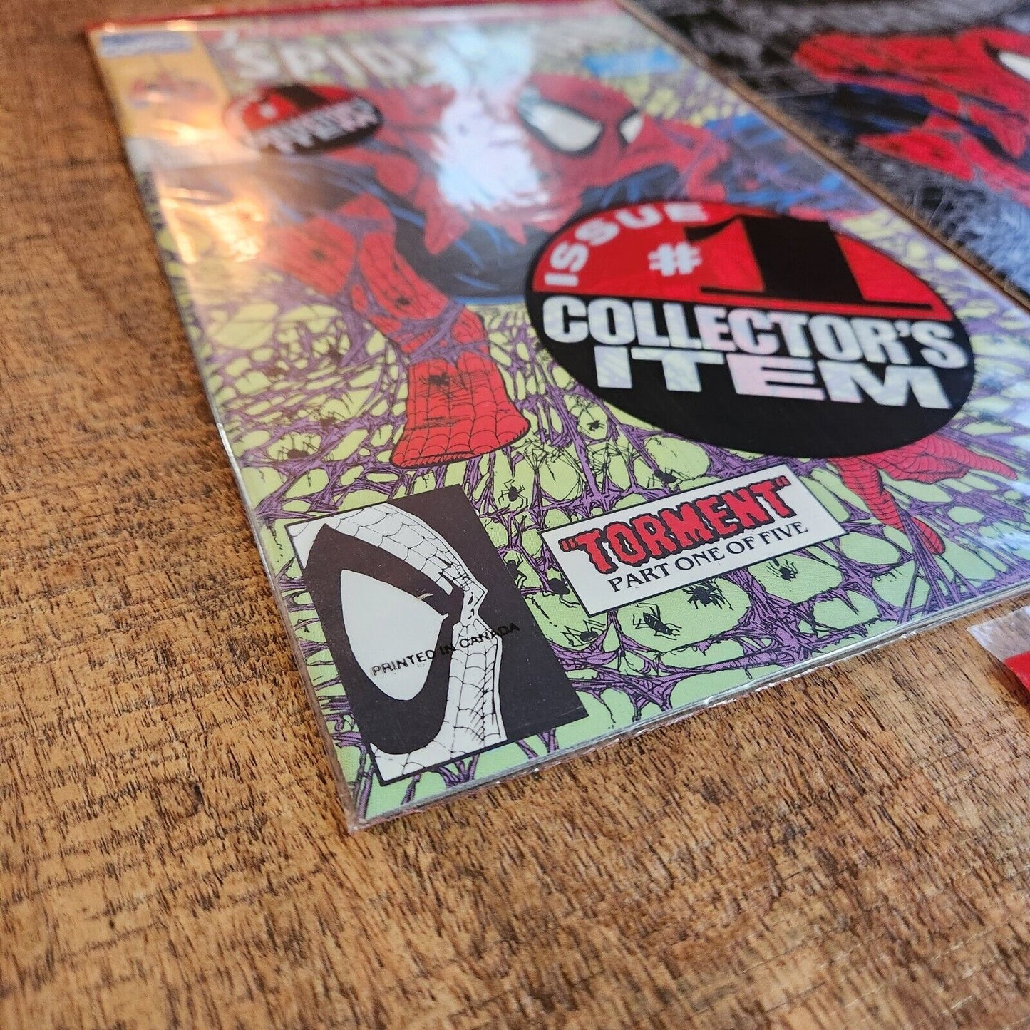 Spider-Man #1 (1991) Silver & Polybagged Variants Marvel Comics NM- 9.2