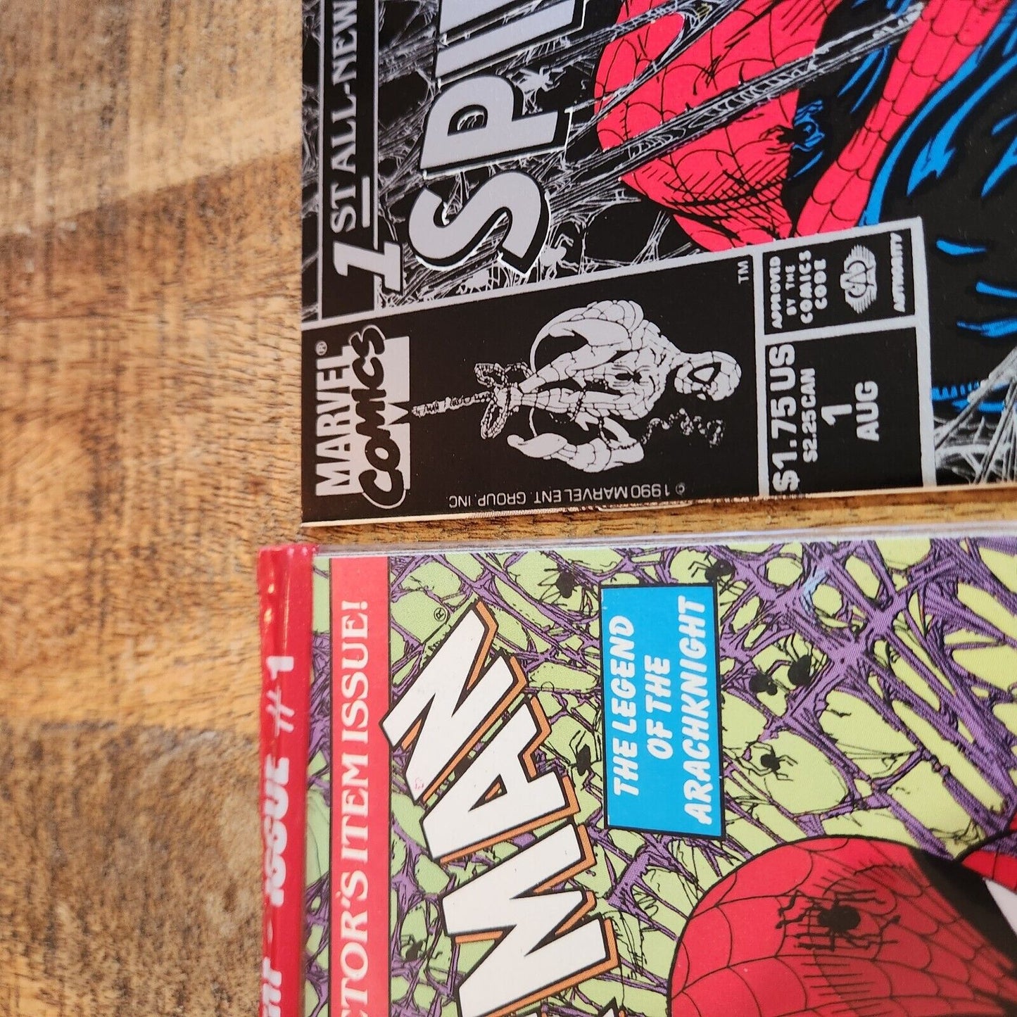 Spider-Man #1 (1991) Silver & Polybagged Variants Marvel Comics NM- 9.2