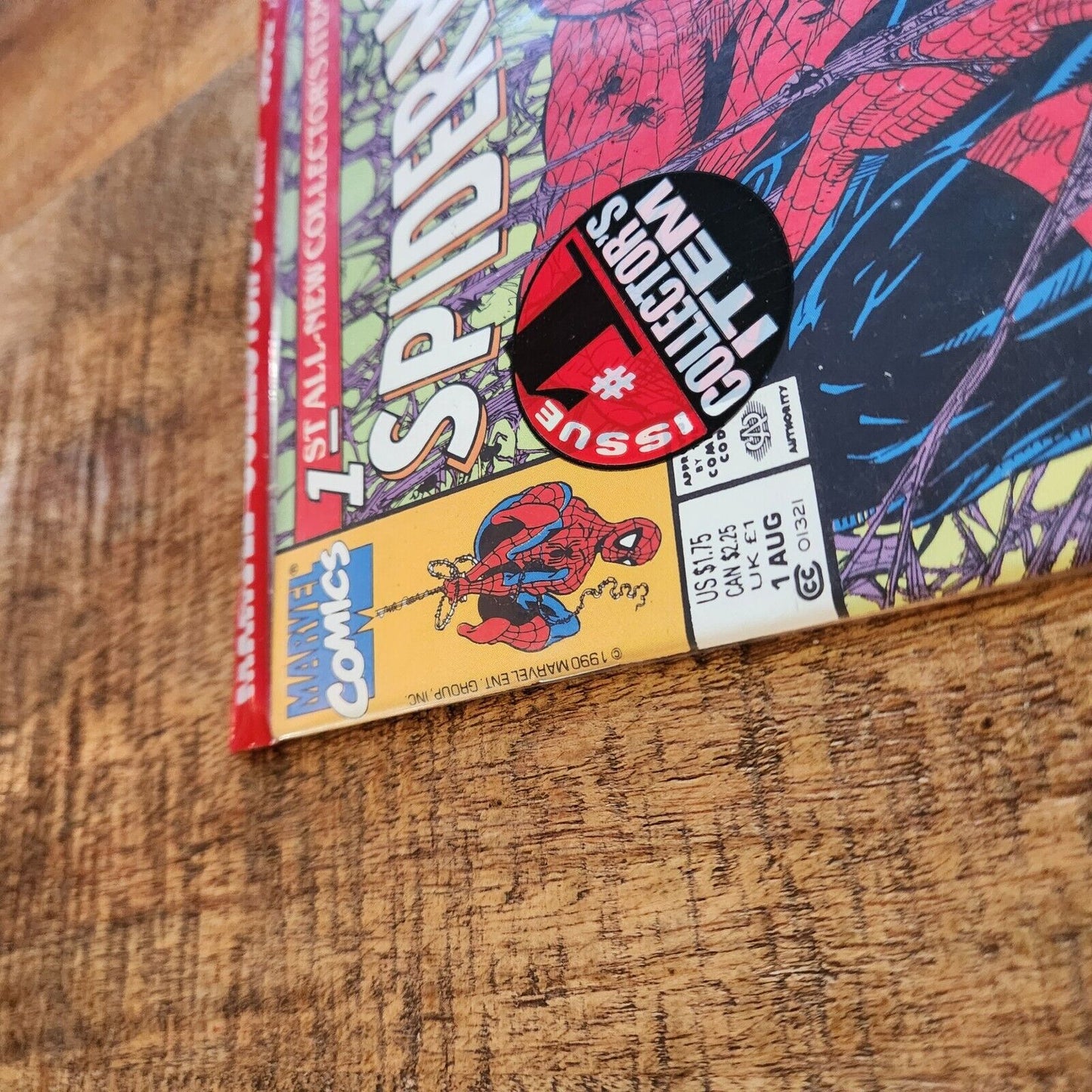 Spider-Man #1 (1991) Silver & Polybagged Variants Marvel Comics NM- 9.2