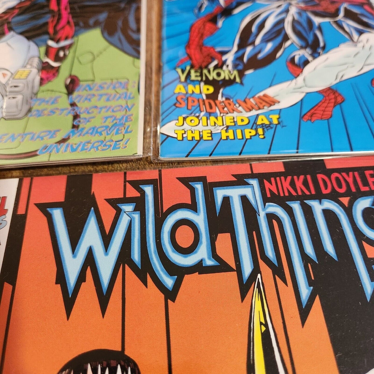 Wild Thing #1 2 3 4 6 Nikki Doyle Marvel UK Comic Book Lot Venom Carnage App NM-