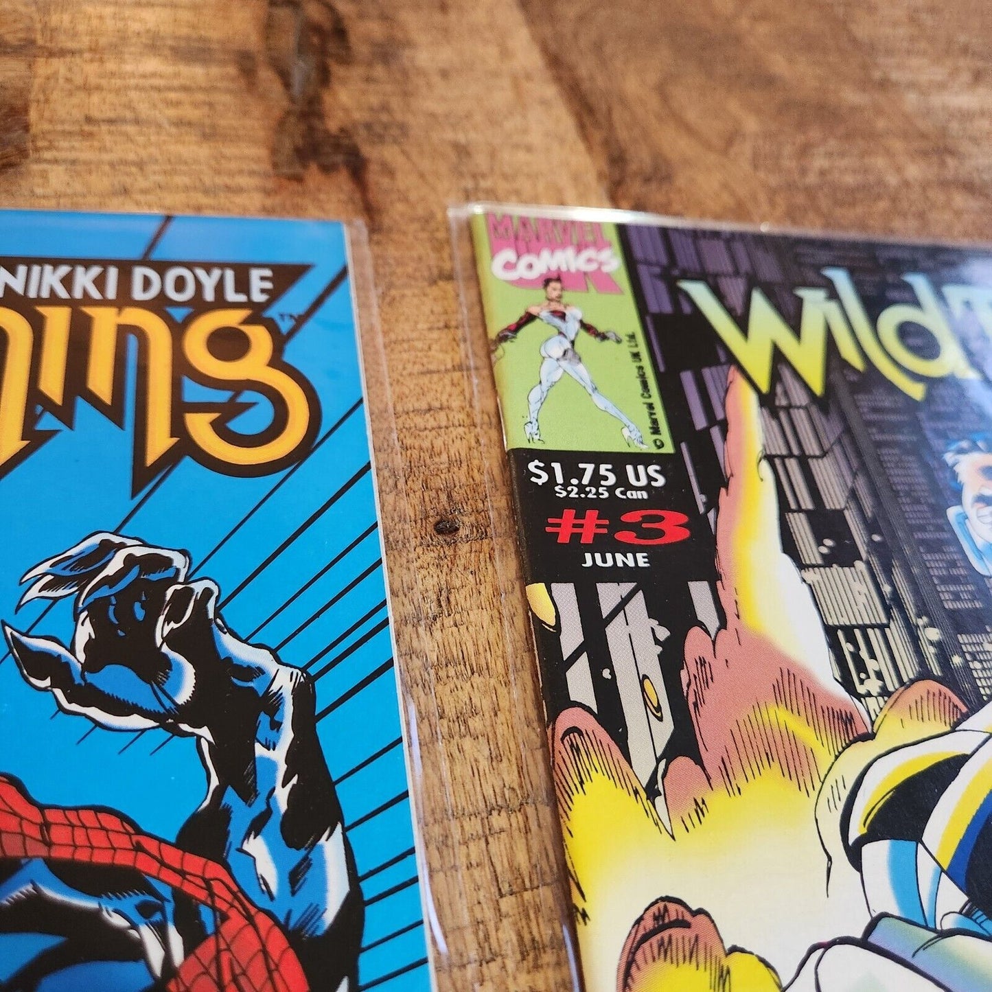 Wild Thing #1 2 3 4 6 Nikki Doyle Marvel UK Comic Book Lot Venom Carnage App NM-