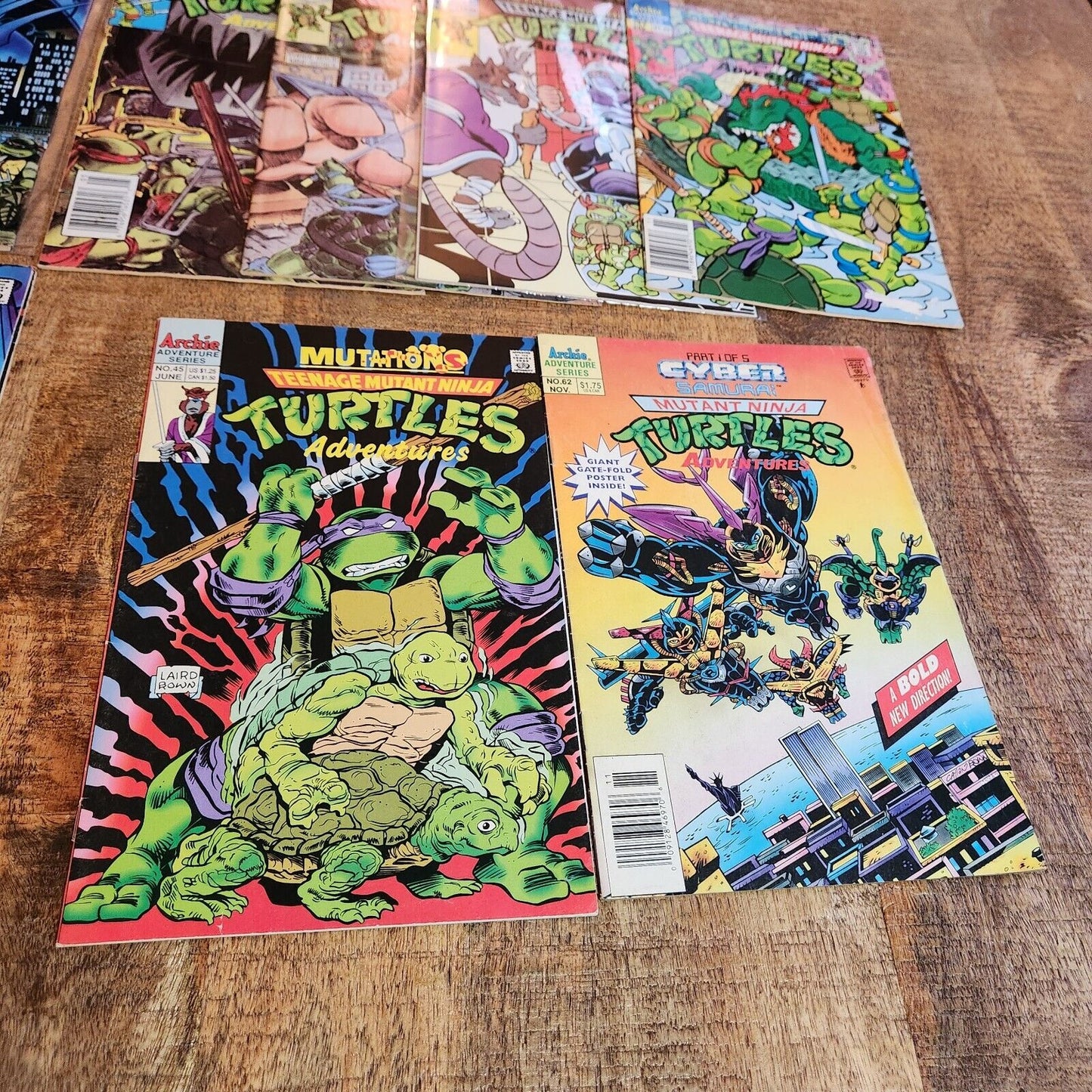 TMNT Adventures  #2 3 4 6 11 13 19 22 45 62 + The Movie Issue Comic Book Lot