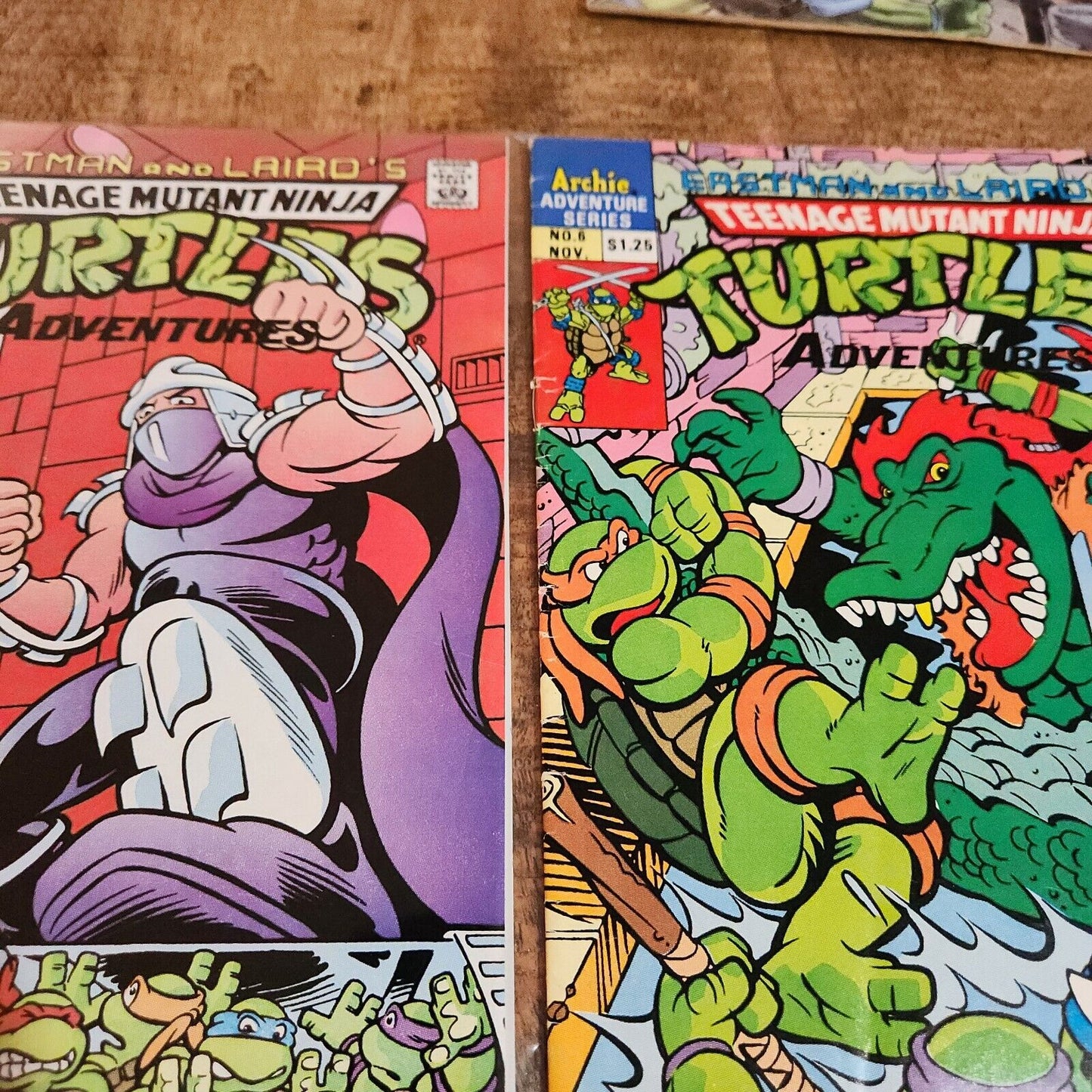 TMNT Adventures  #2 3 4 6 11 13 19 22 45 62 + The Movie Issue Comic Book Lot