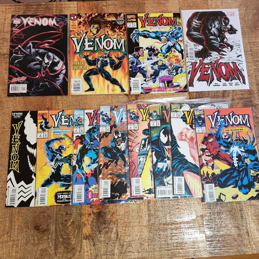 Venom Mini Series Comics Lot Enemy Within Funeral Pyre The Madness +more Marvel