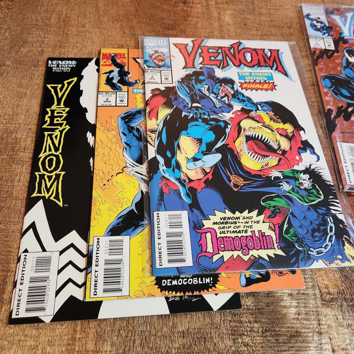 Venom Mini Series Comics Lot Enemy Within Funeral Pyre The Madness +more Marvel
