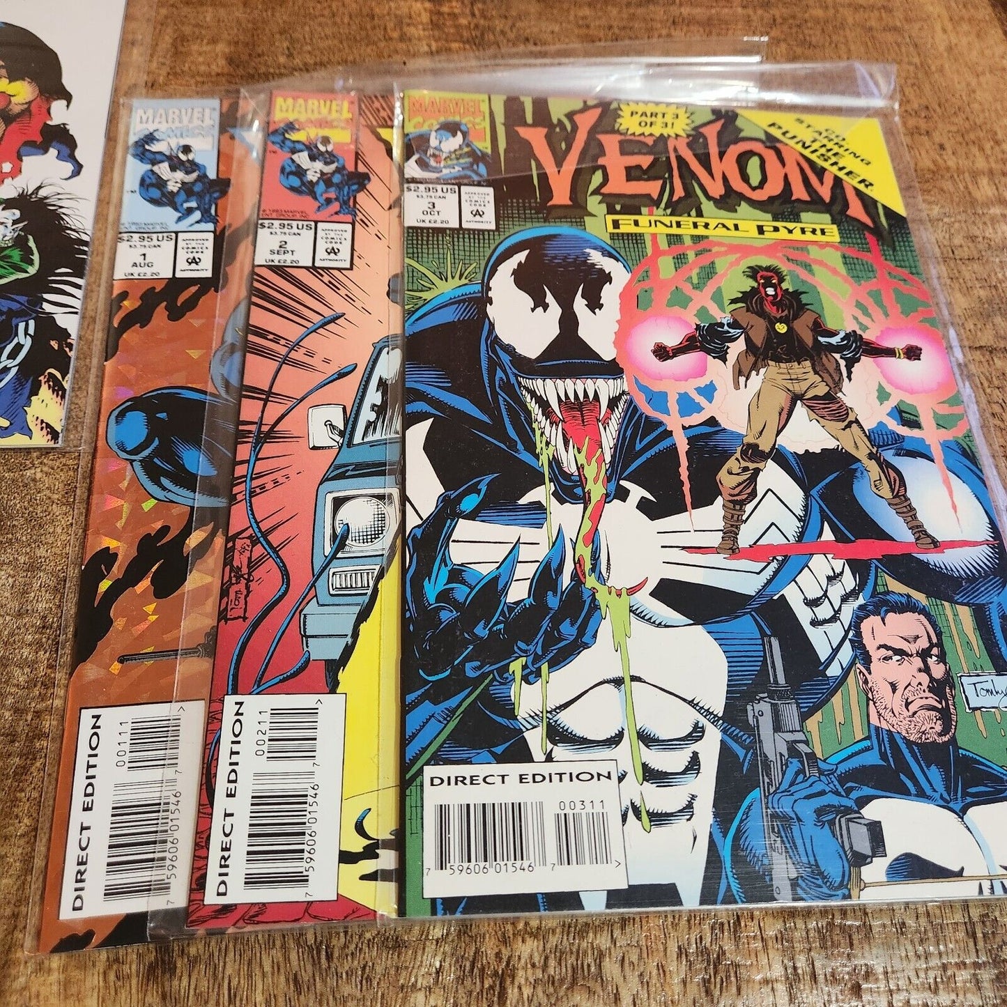 Venom Mini Series Comics Lot Enemy Within Funeral Pyre The Madness +more Marvel