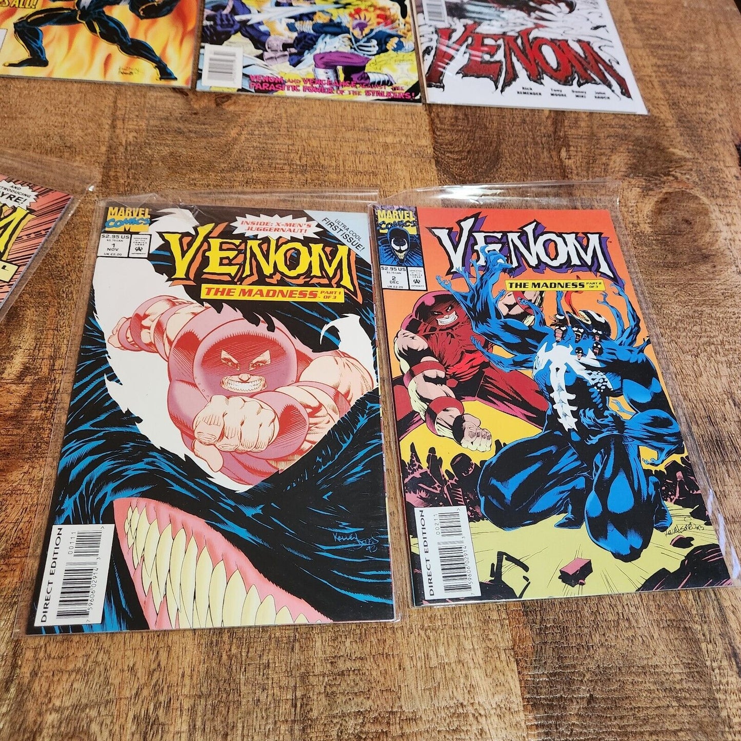 Venom Mini Series Comics Lot Enemy Within Funeral Pyre The Madness +more Marvel