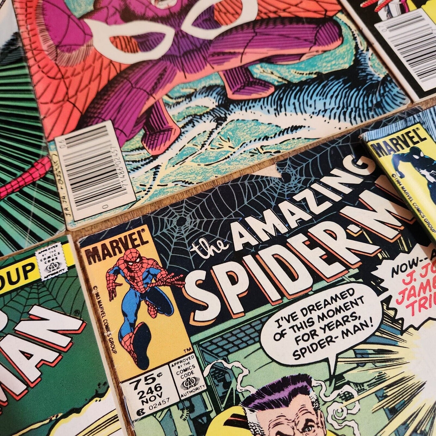 Amazing Spider-Man #240-244 246 254 256 263 Canadian Price Variants Marvel Comic